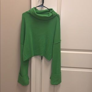 Nasty Gal Oversized Green Sweater